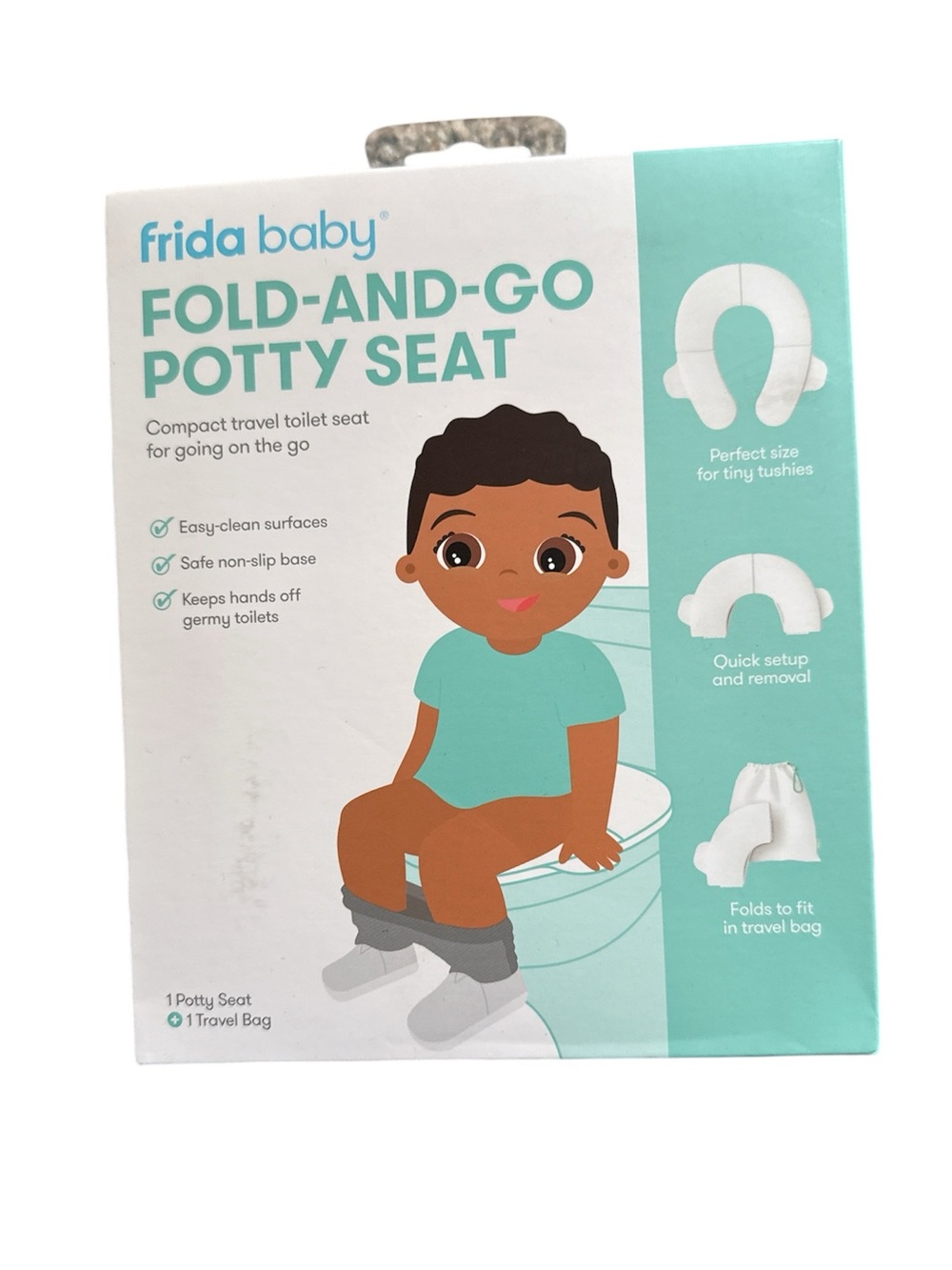 frida baby Fold-and-Go Travel Potty Seat